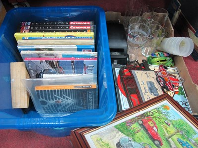 Lot 1042 - An assortment of Citroen related items to...