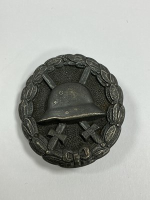 Lot 606 - WWI Imperial German Black Wound Badge.
