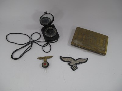 Lot 578 - WWII German Third Reich Marching Compass,...