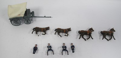 Lot 388 - Victorian Britiola Army Horse Dawn Field...